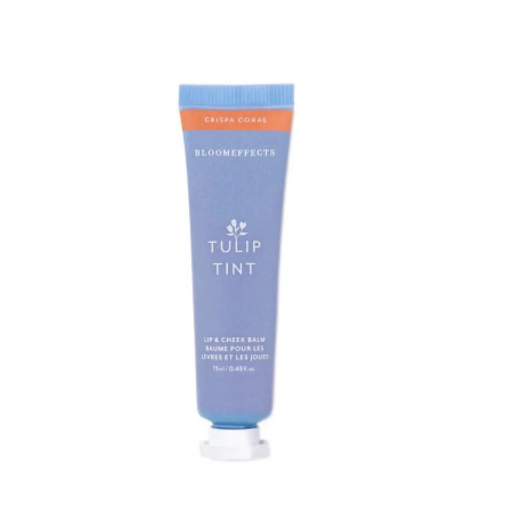 BLOOMEFFECTS Tulip Tint Lip And Cheek Balm Crispa Coral 0.45 oz.